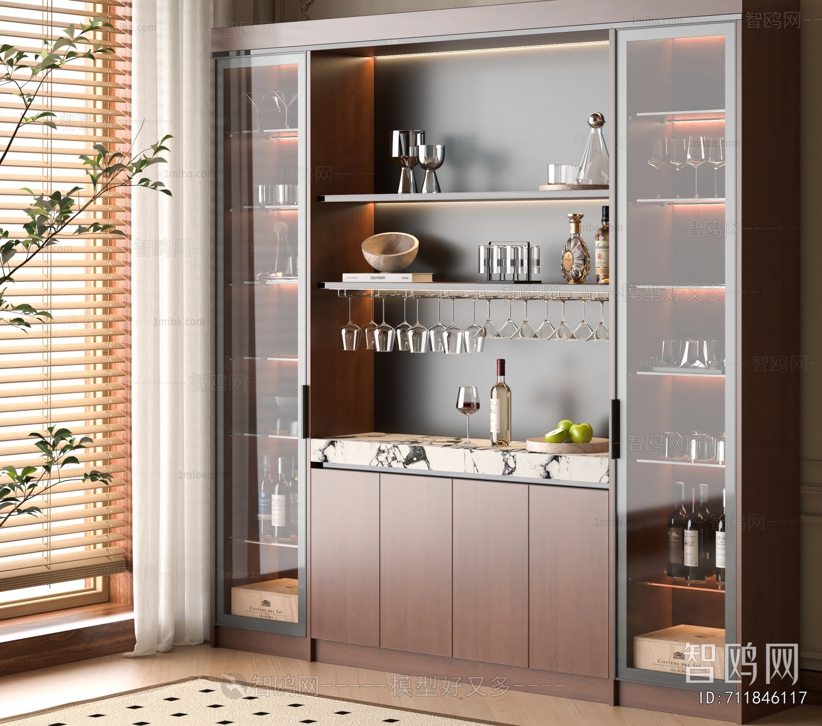 Modern Wine Cabinet