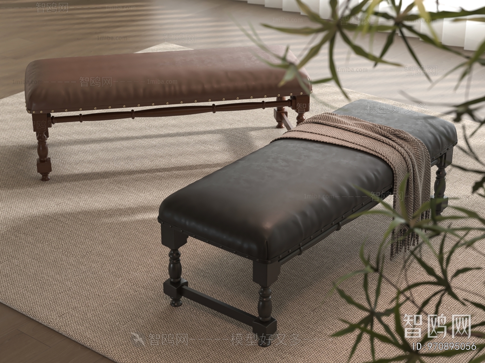 French Style Stool For Changing Shoes