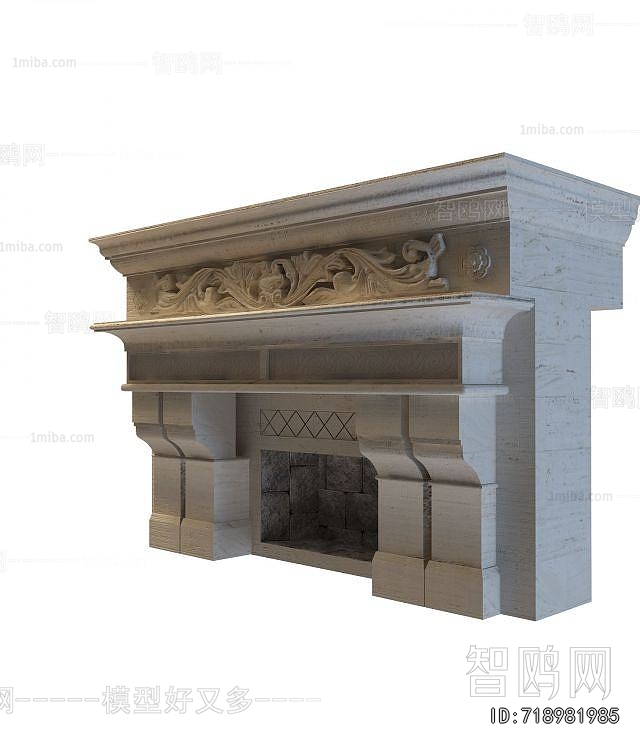 European Style Fireplace