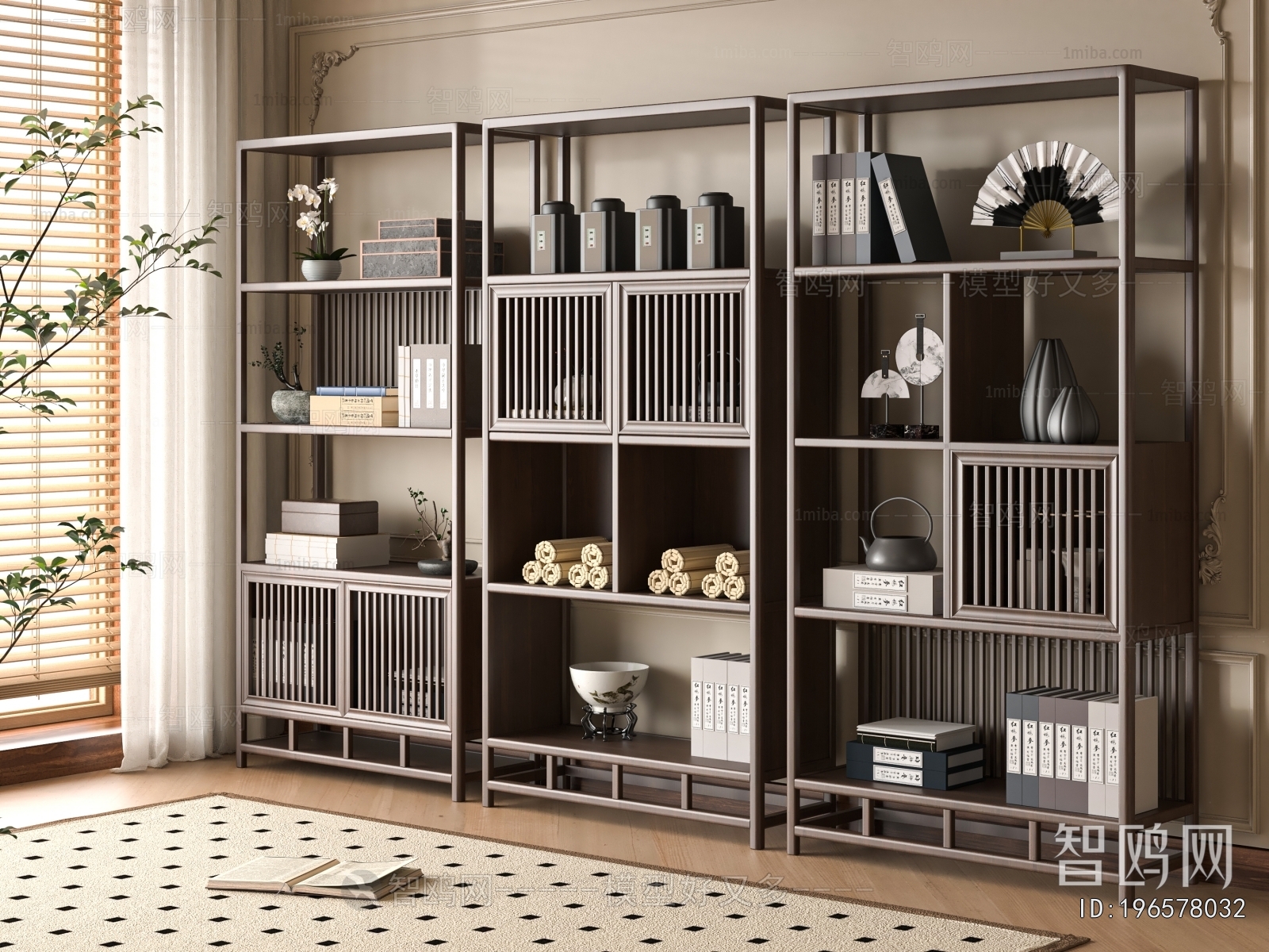 New Chinese Style Antique Rack