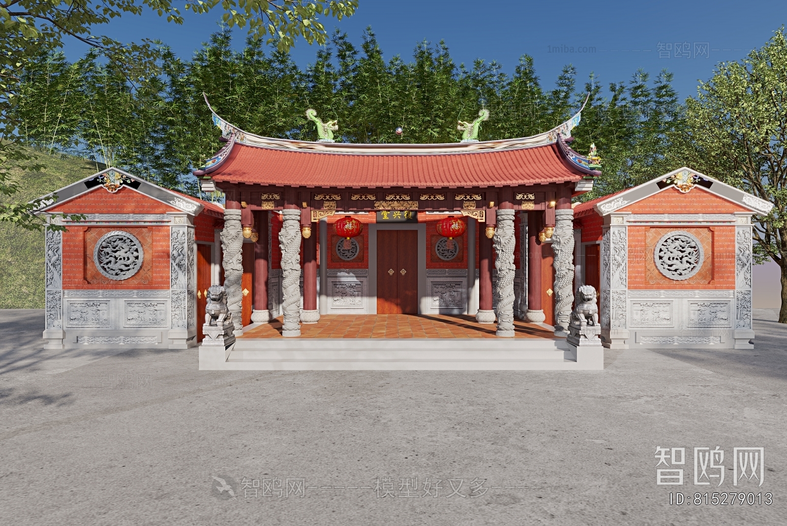 Chinese Style Facade Element