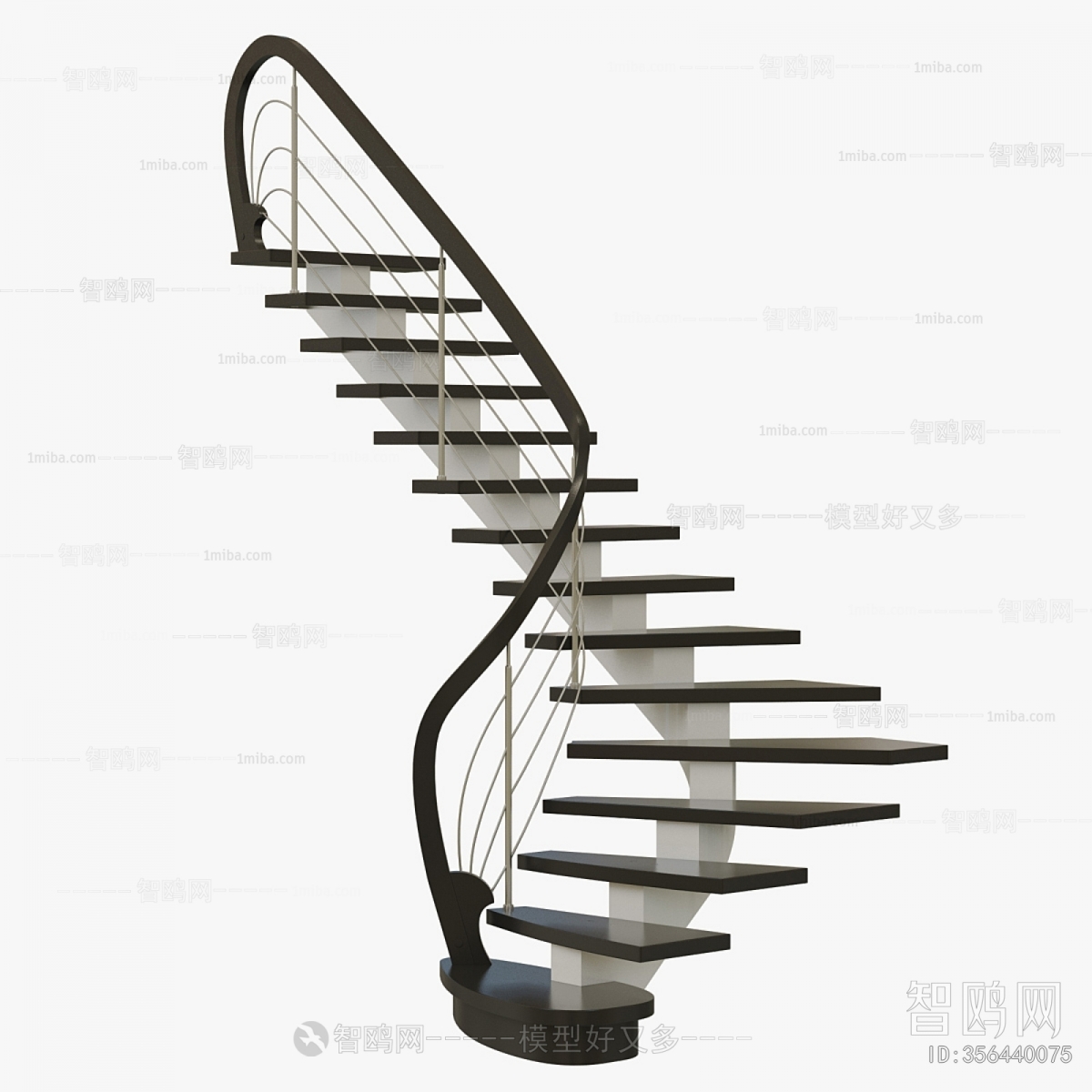 Modern Rotating Staircase