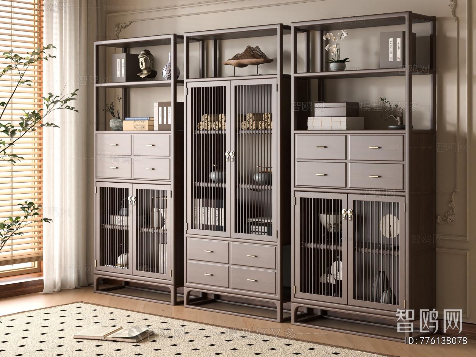 New Chinese Style Antique Rack