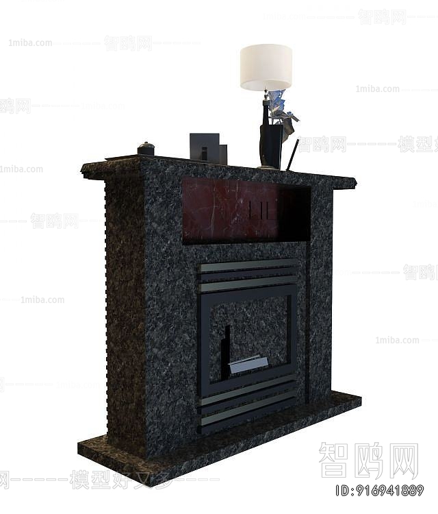 European Style Fireplace