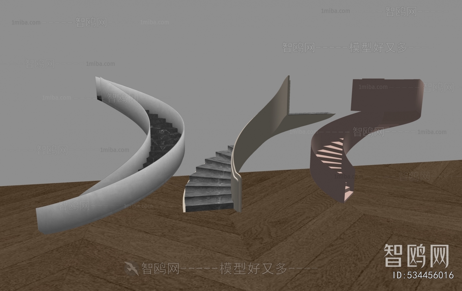 Modern Rotating Staircase