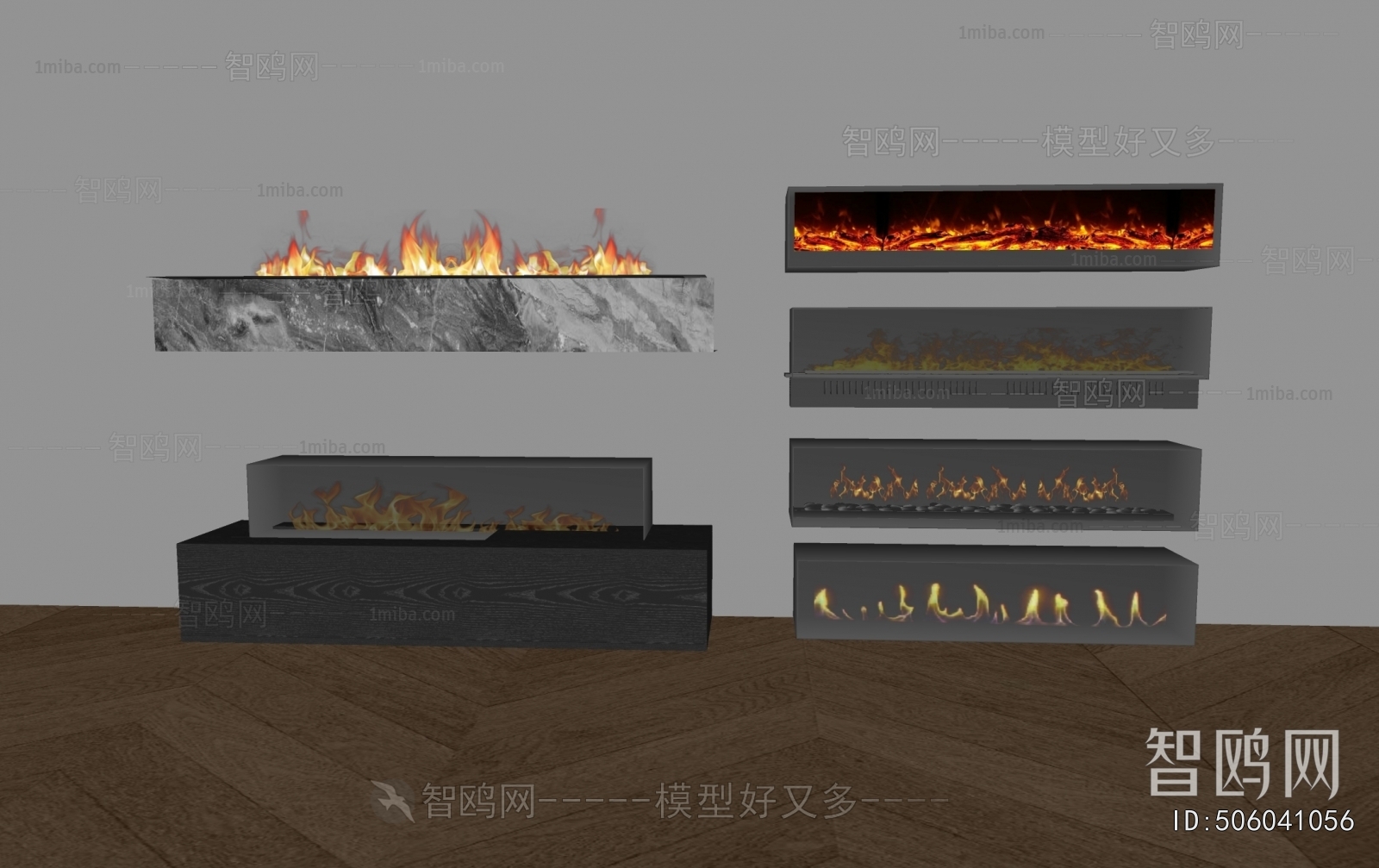 Modern Electronic Fireplace