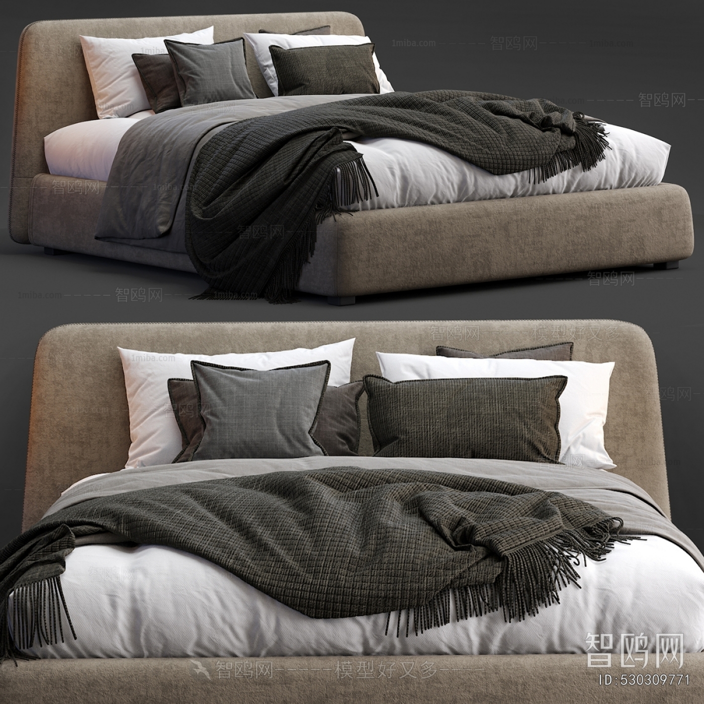 Modern Double Bed