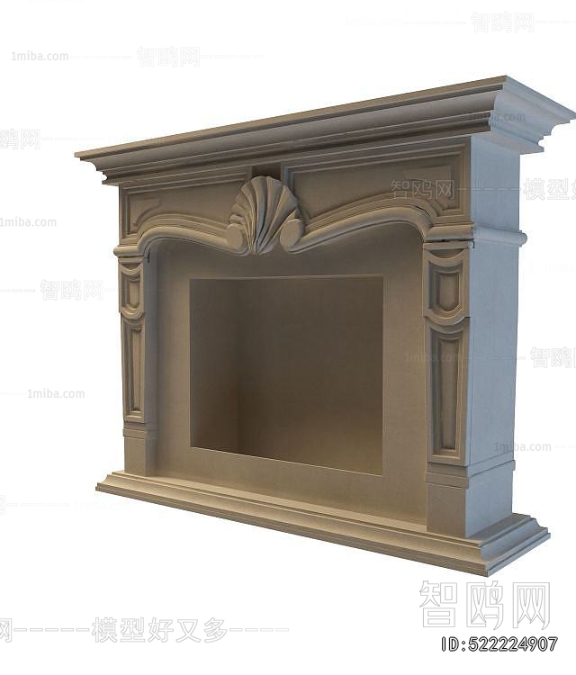 European Style Fireplace