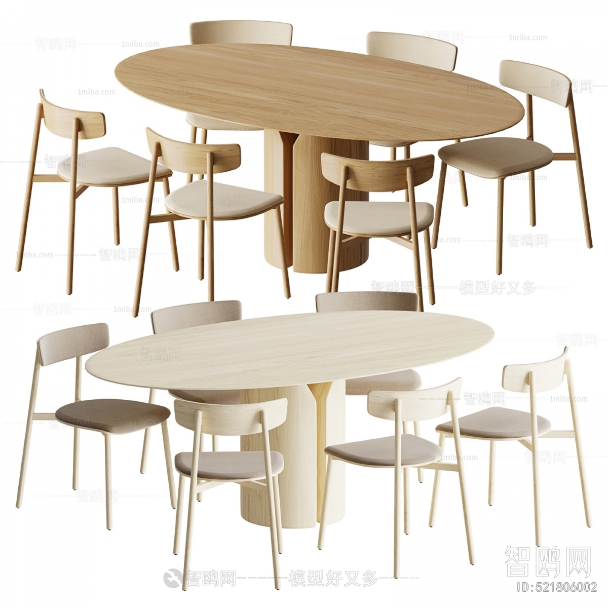 Nordic Style Dining Table And Chairs