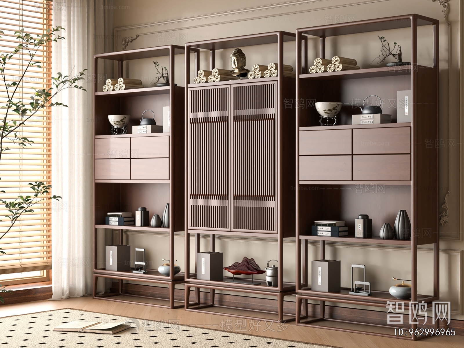 New Chinese Style Antique Rack