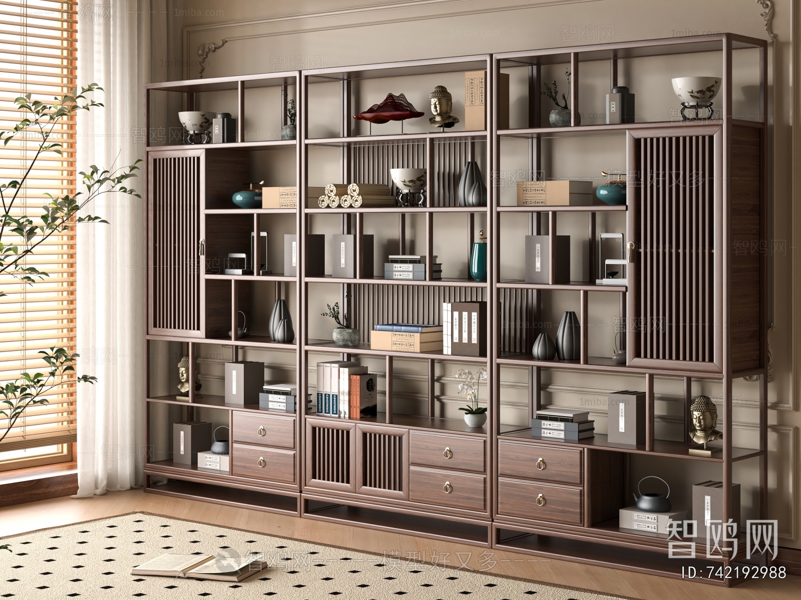 New Chinese Style Antique Rack