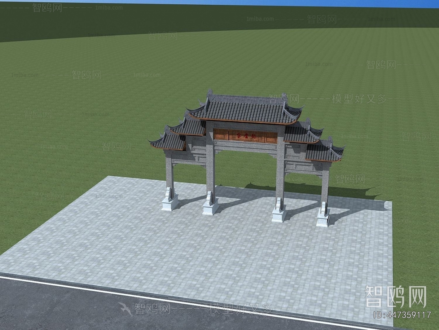 Chinese Style Facade Element