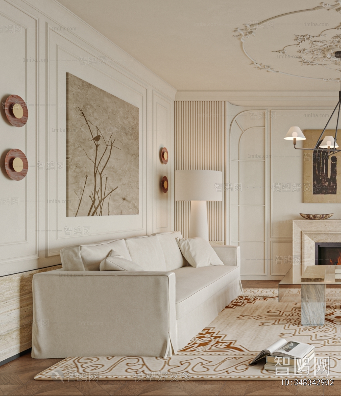 French Style A Living Room