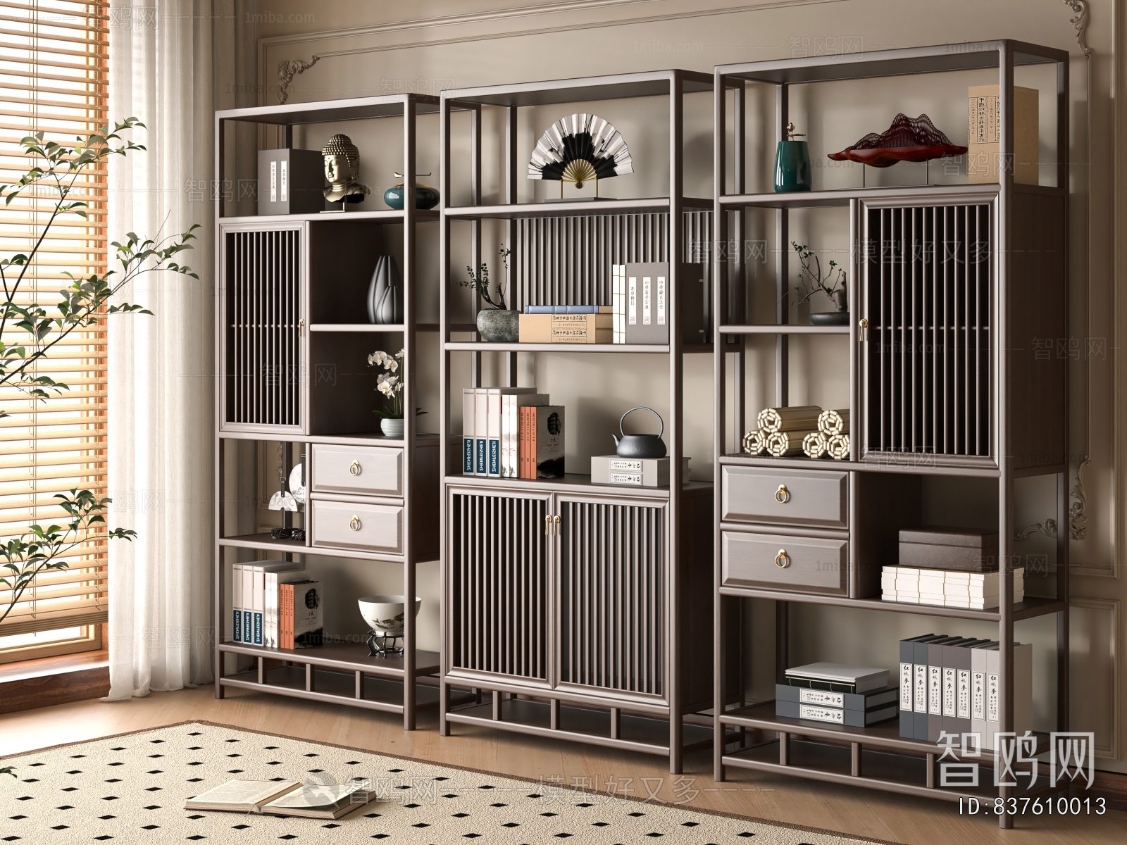 New Chinese Style Antique Rack