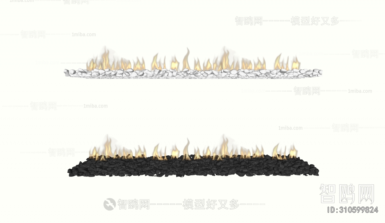 Modern Electronic Fireplace