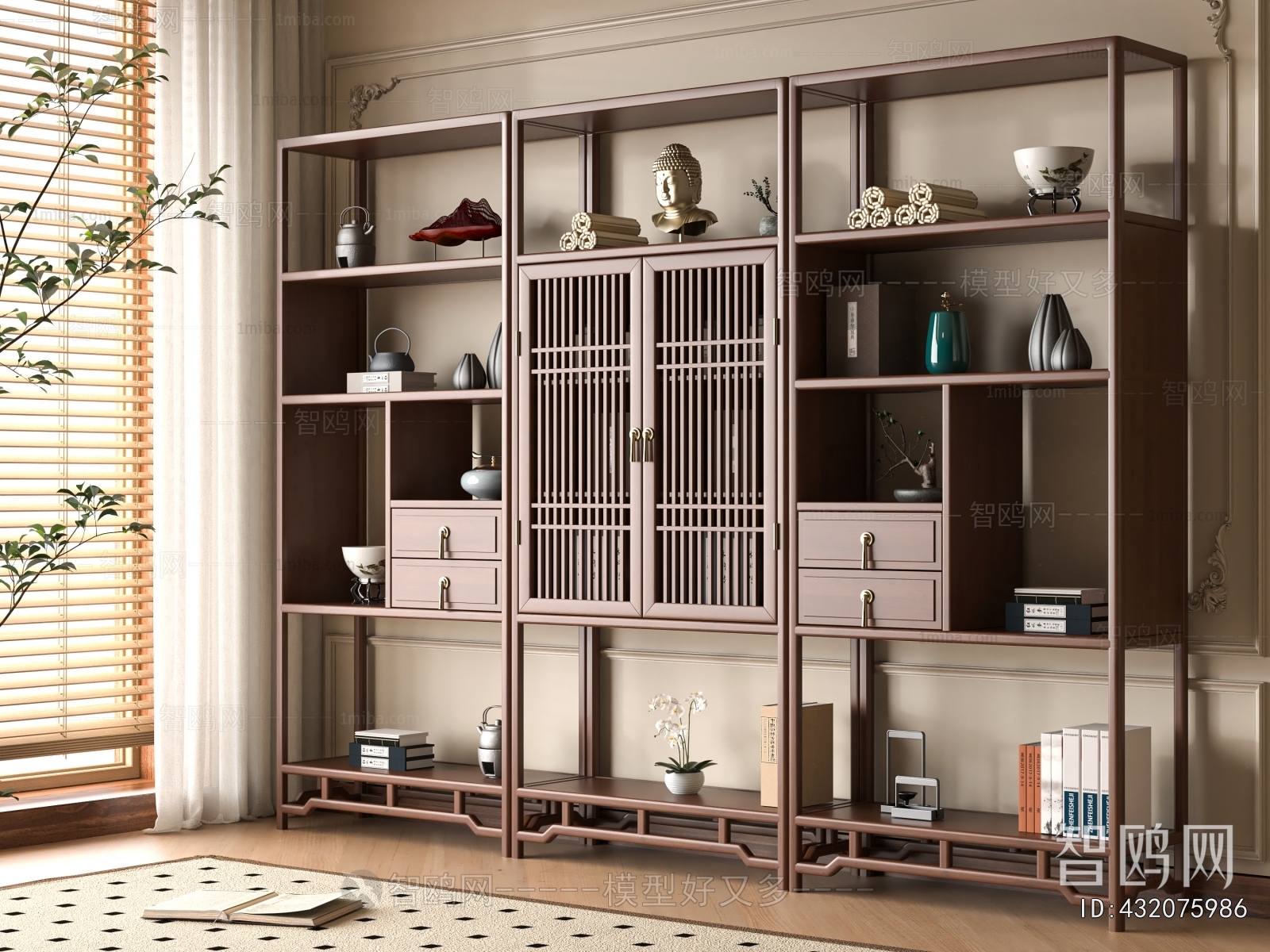 New Chinese Style Antique Rack