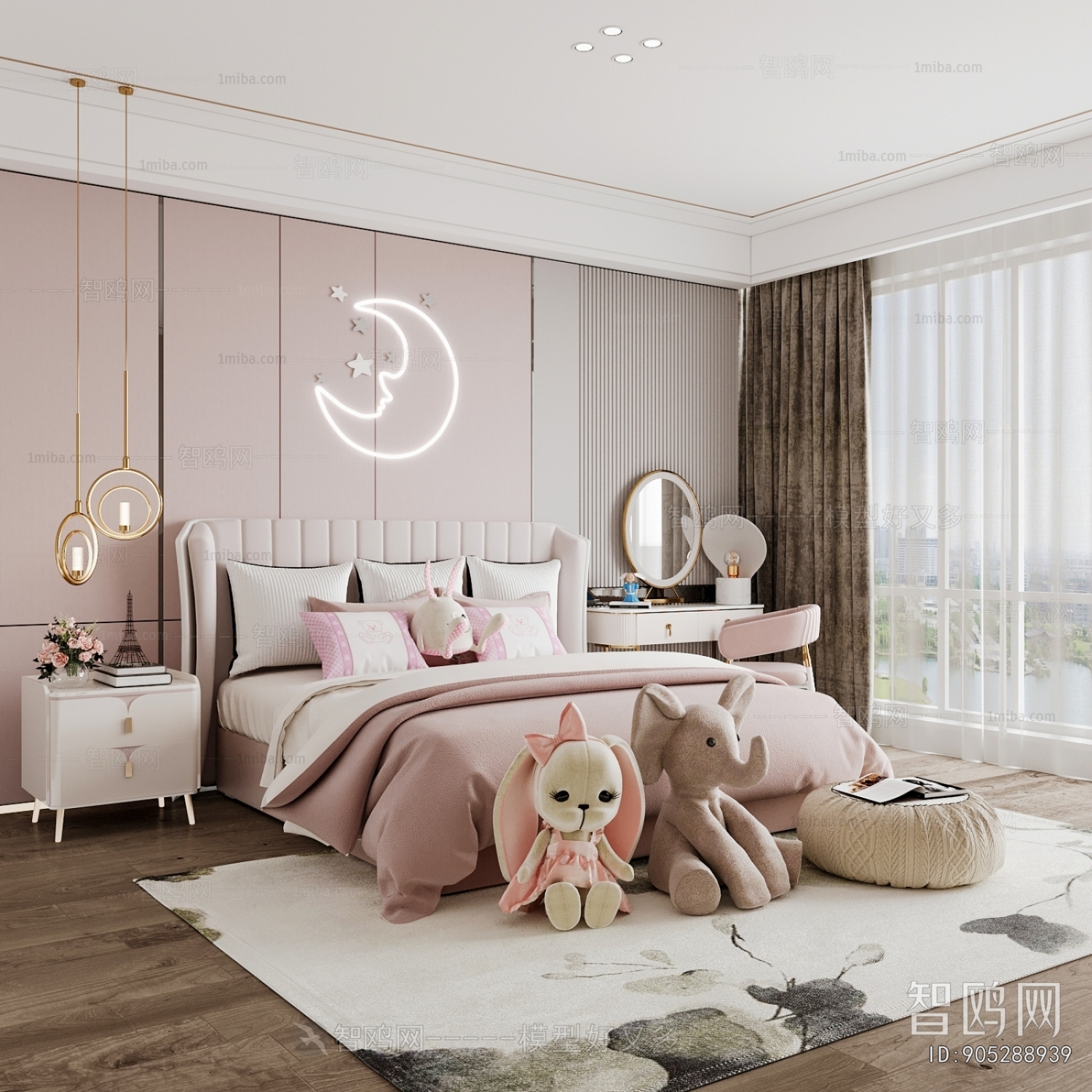 Modern Girl's Room Daughter's Room