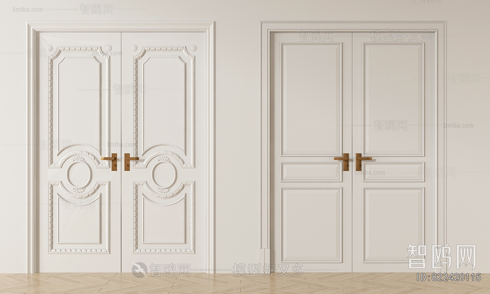 French Style Double Door