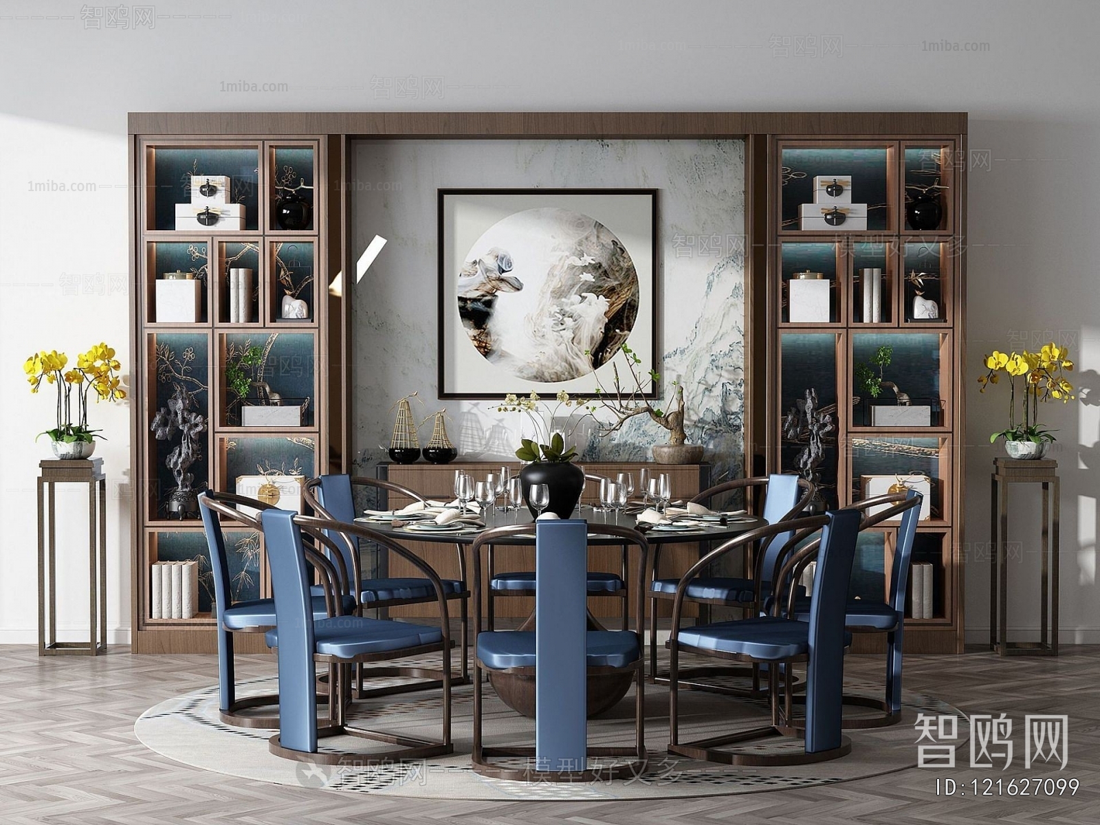 New Chinese Style Dining Table And Chairs