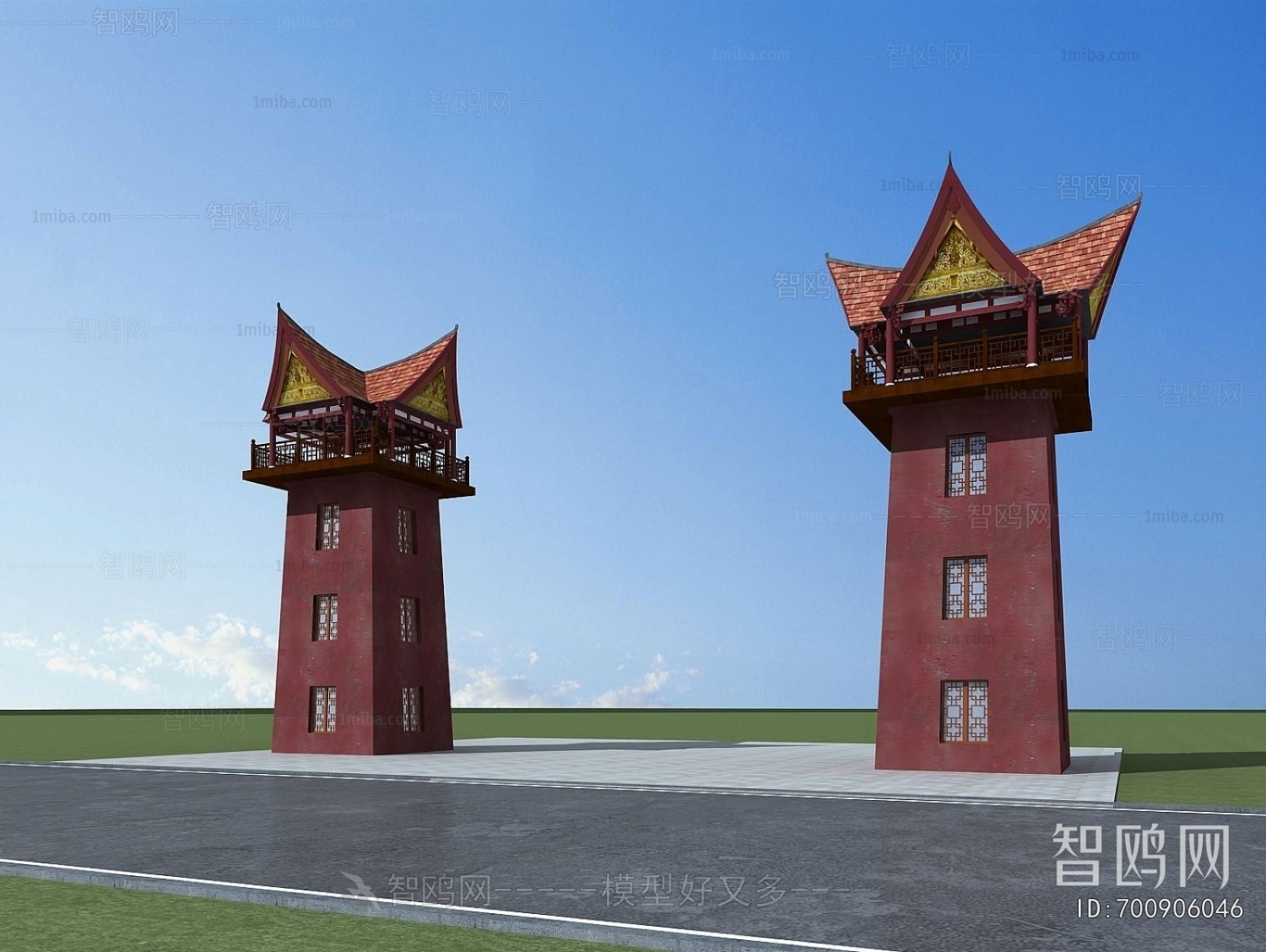Chinese Style Tower