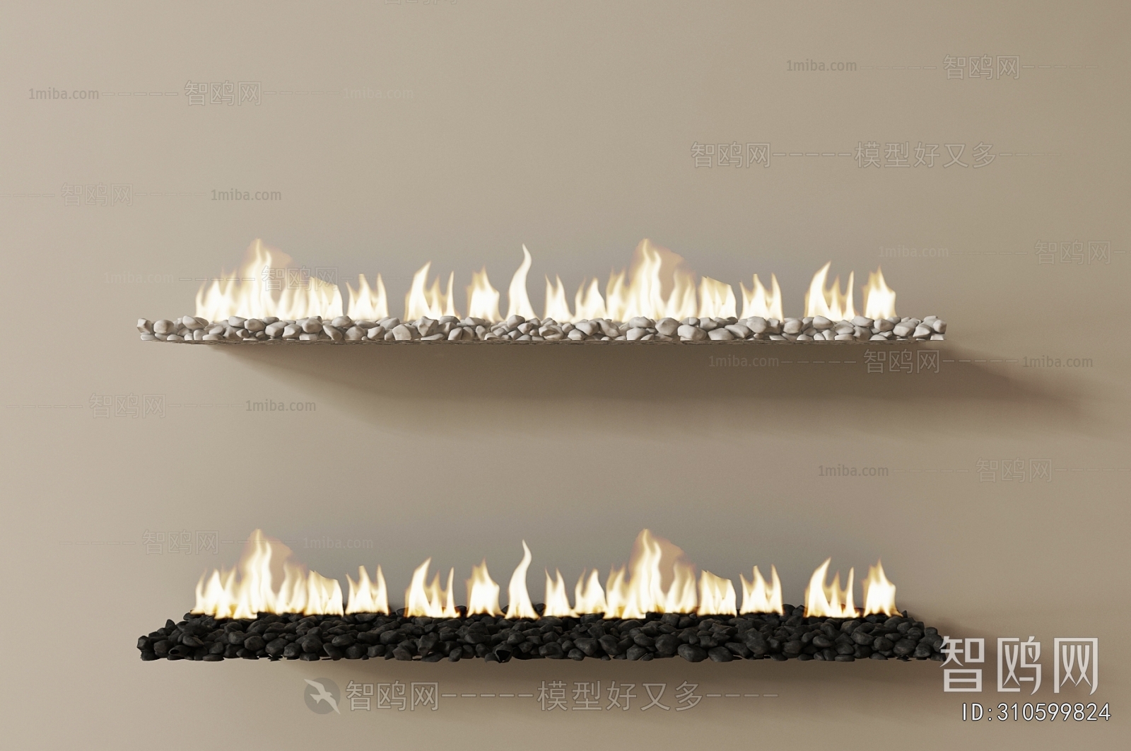 Modern Electronic Fireplace
