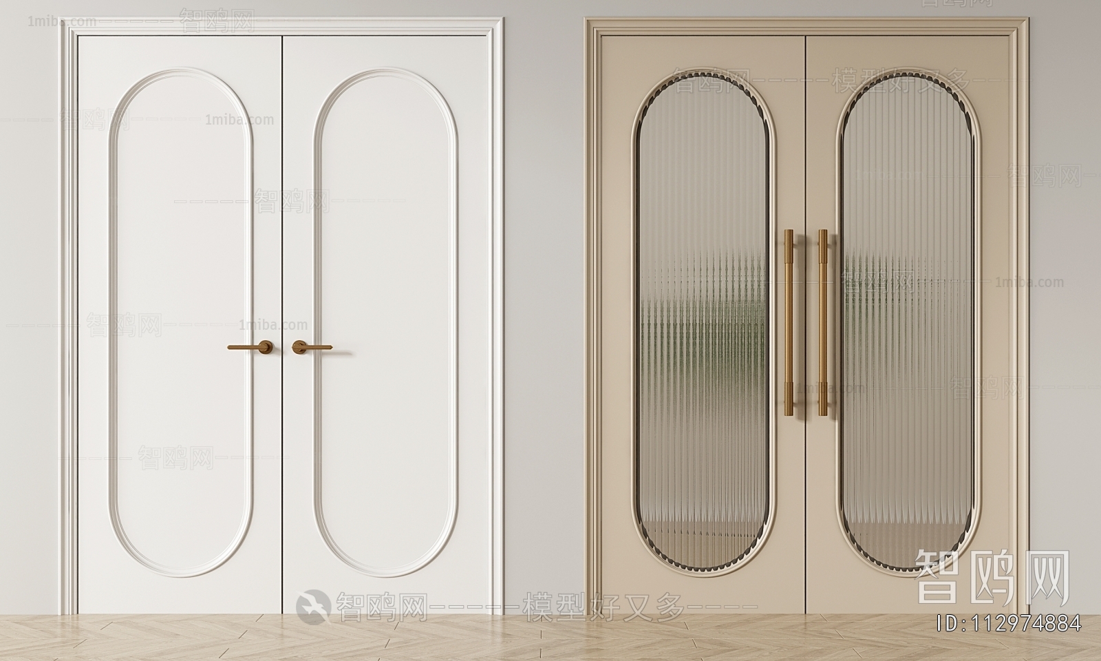 French Style Double Door