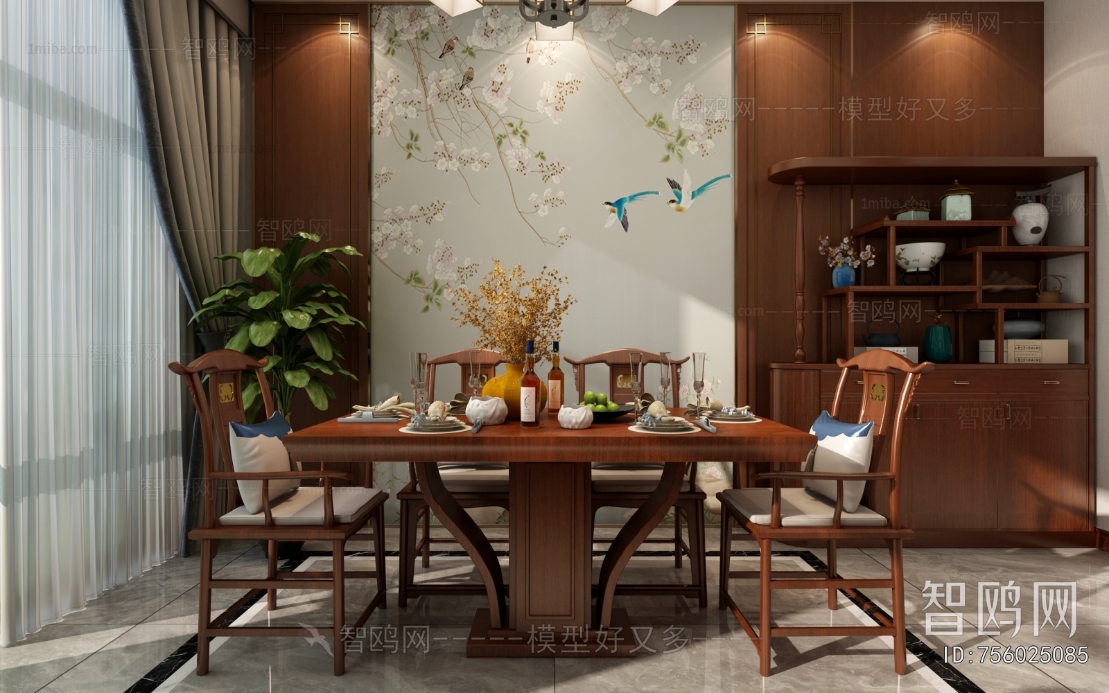 Chinese Style A Living Room