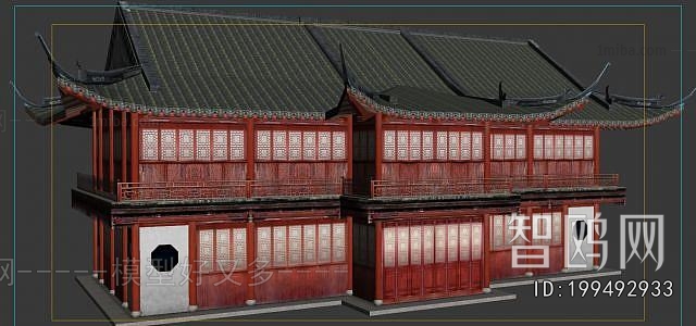 Chinese Style Ancient Architectural Buildings
