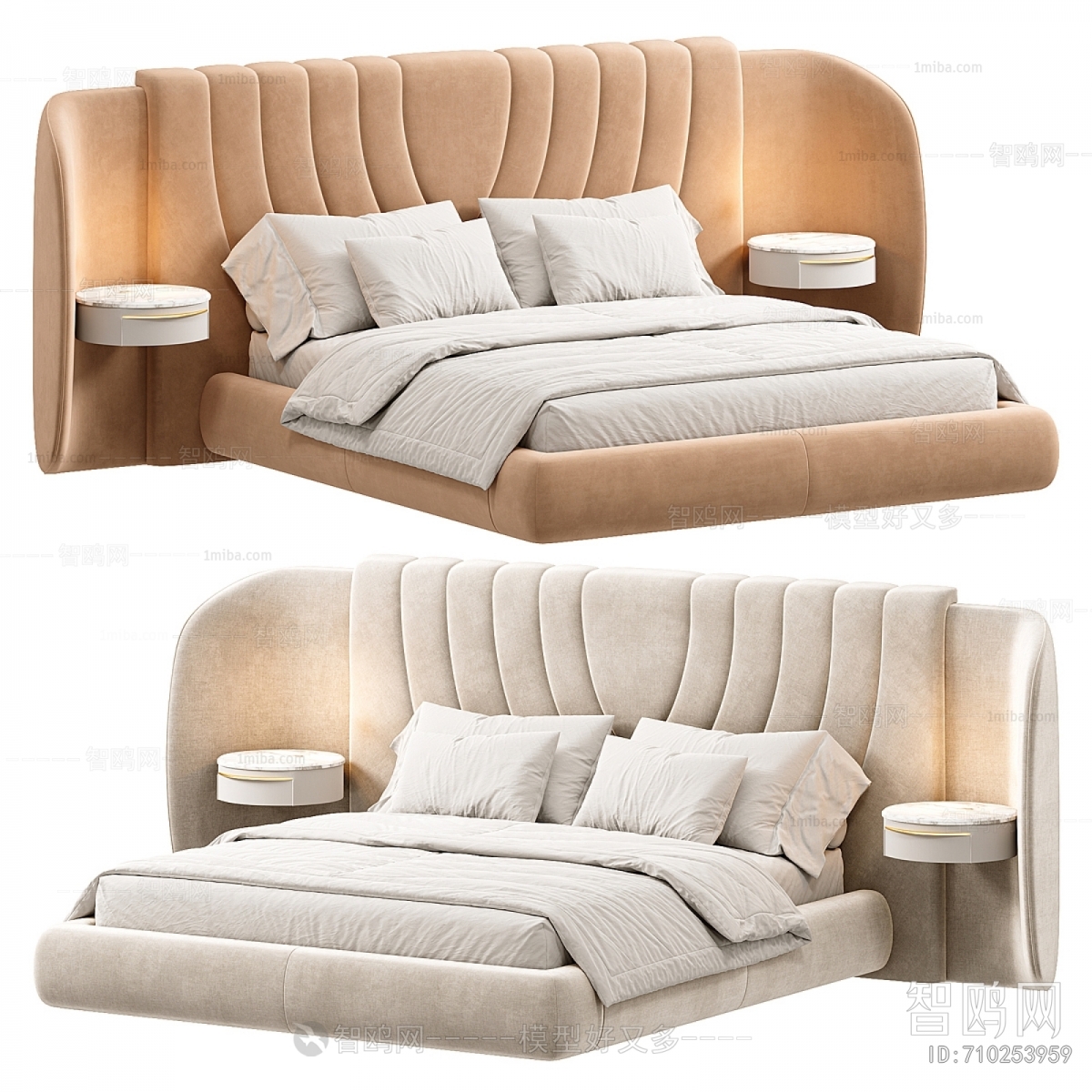 Modern Double Bed