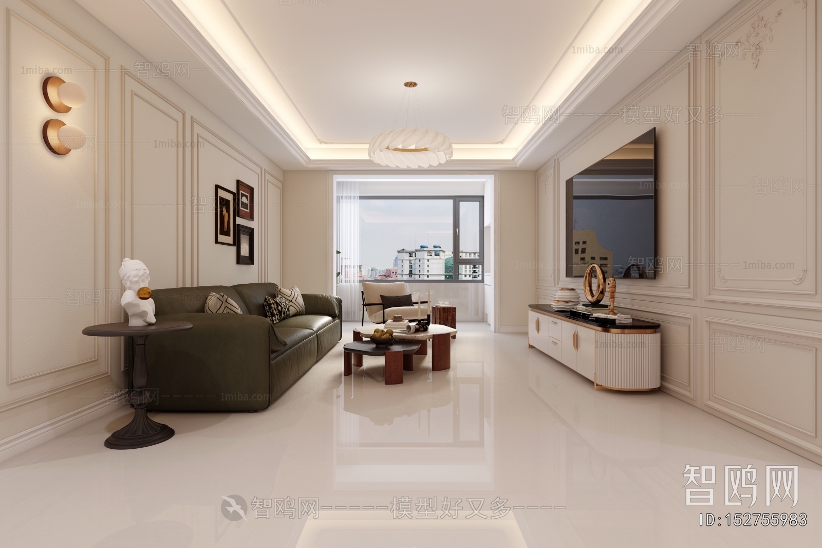 French Style A Living Room