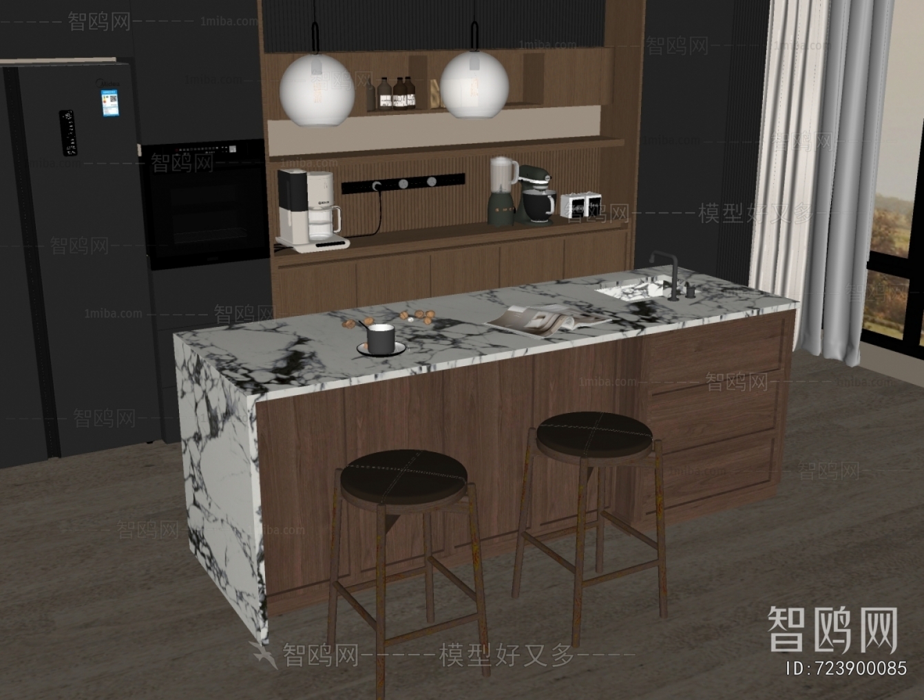 Modern Counter Bar