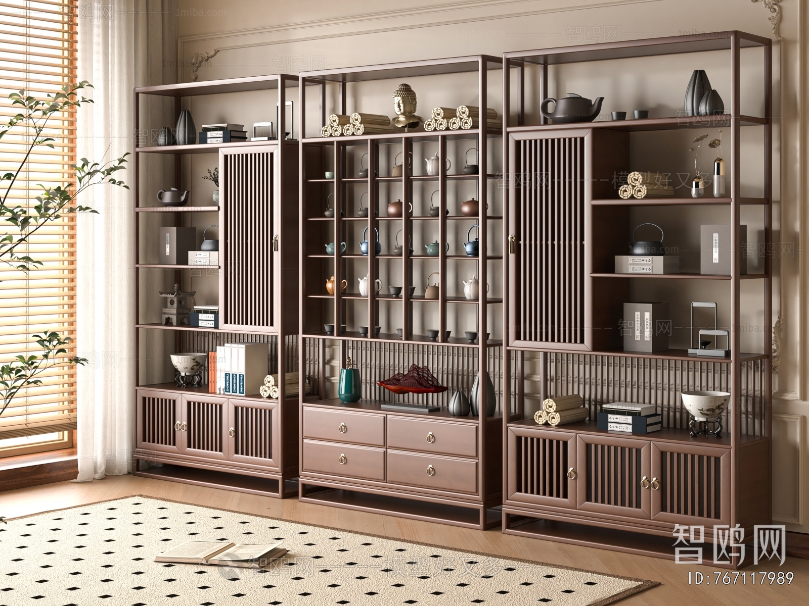 New Chinese Style Antique Rack