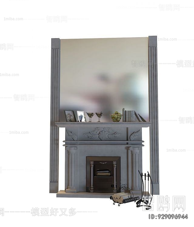 European Style Fireplace