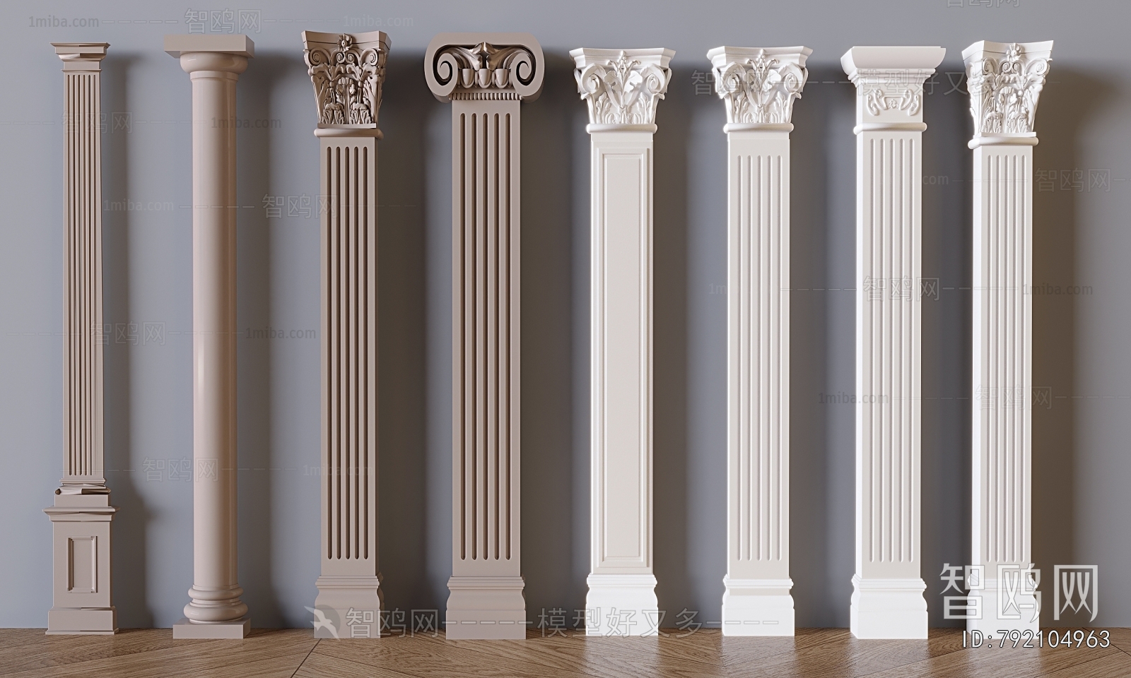 European Style Roman Pillar