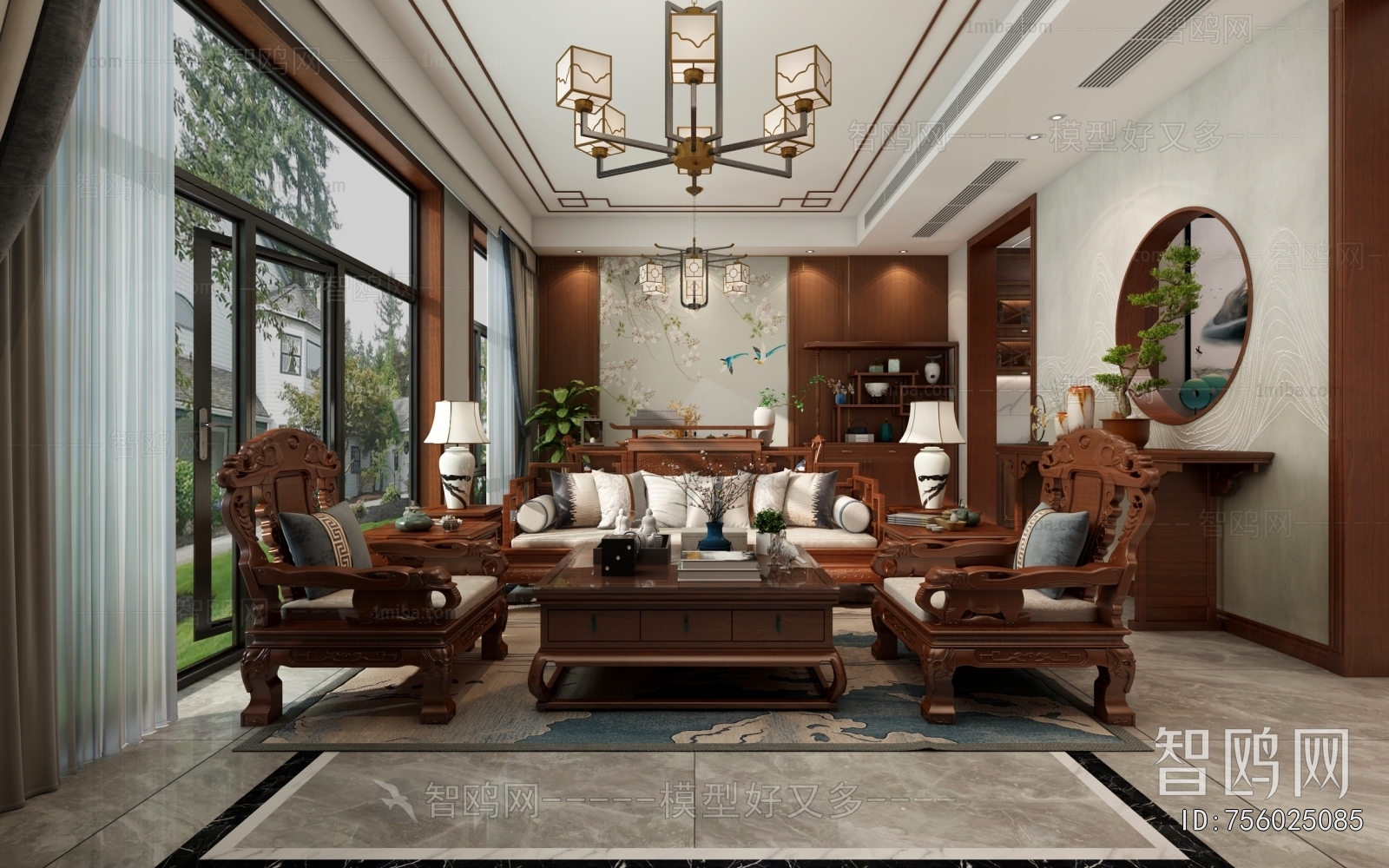 Chinese Style A Living Room