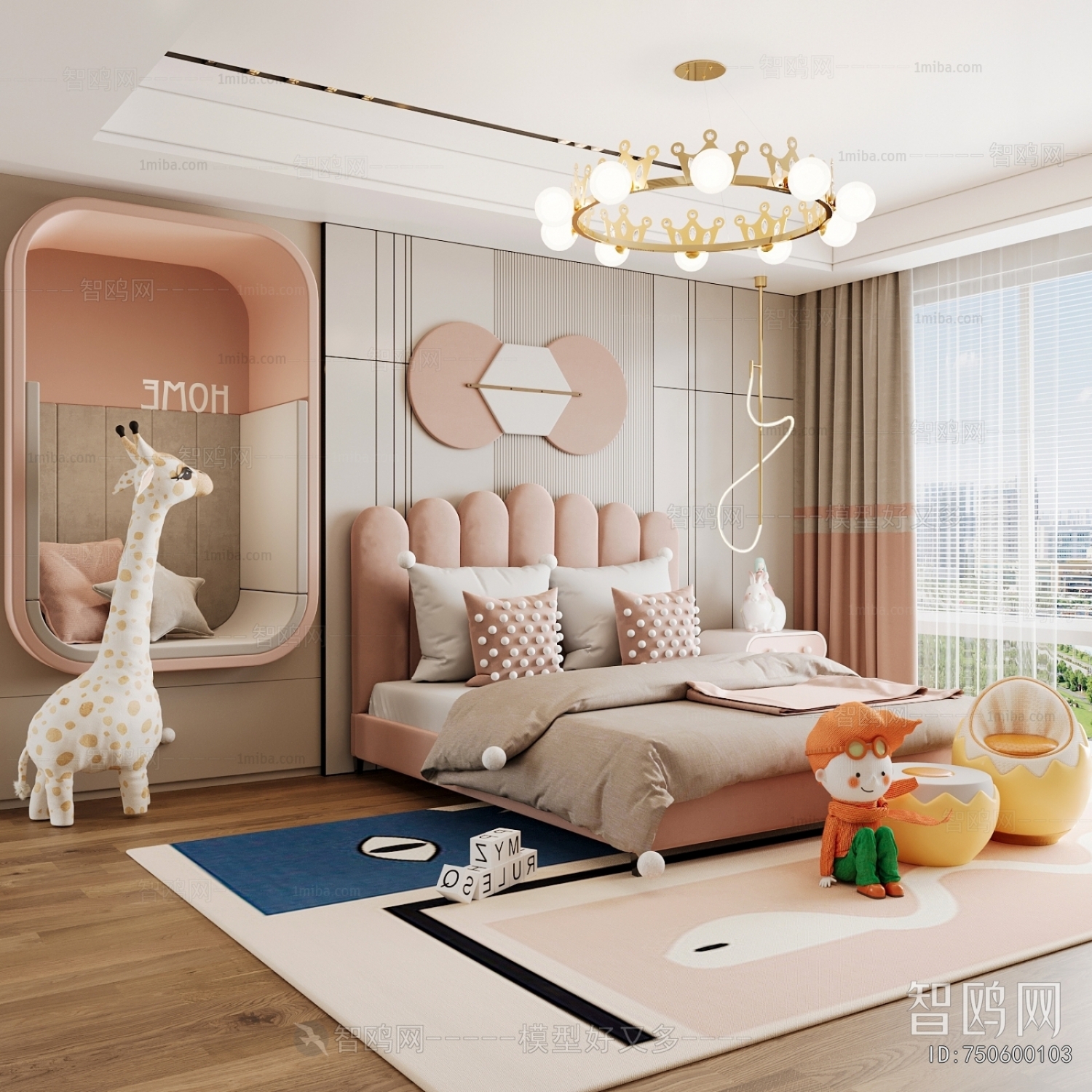 Modern Girl's Room Daughter's Room