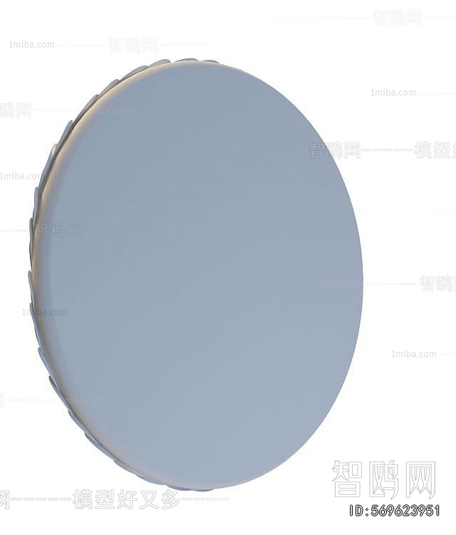 European Style Plaster Carved Top Plate