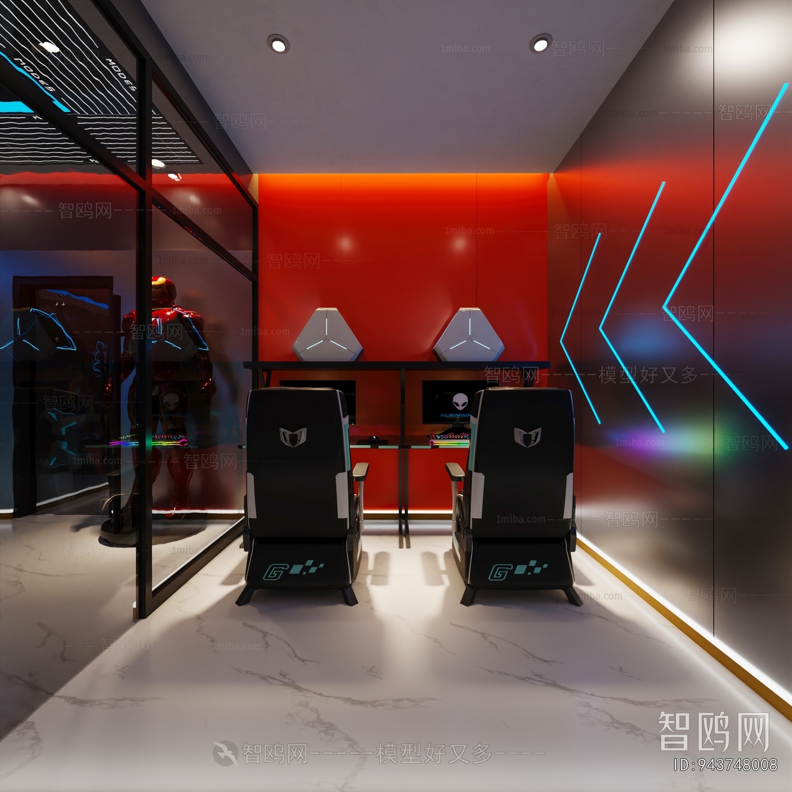 Modern Internet Cafe