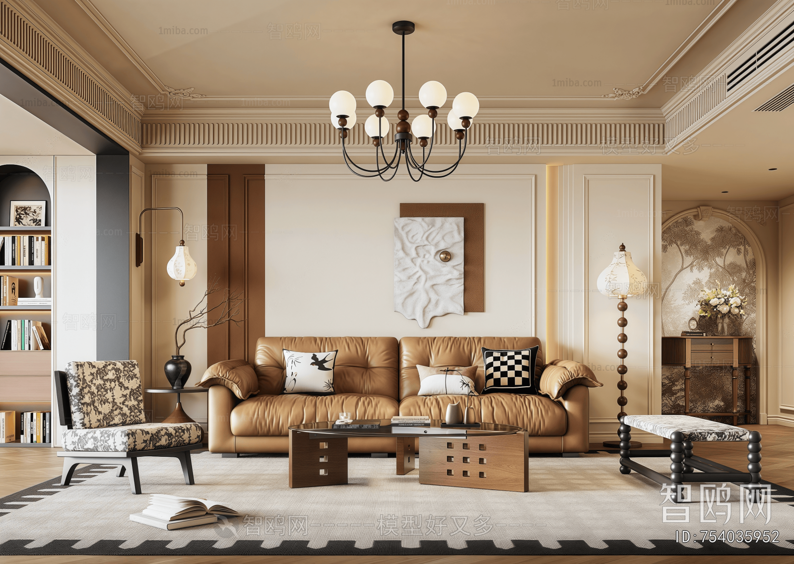 French Style A Living Room