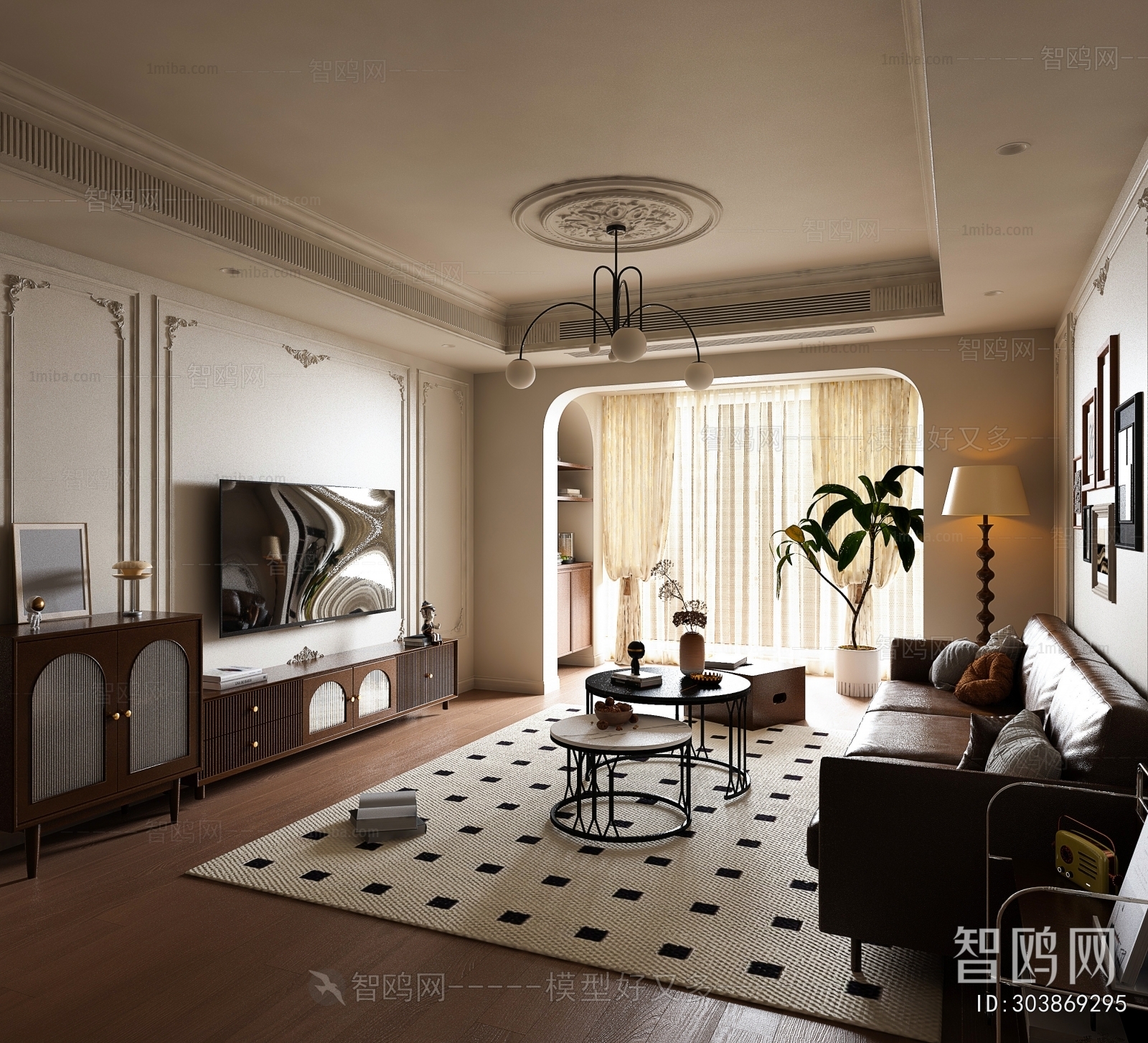 French Style A Living Room