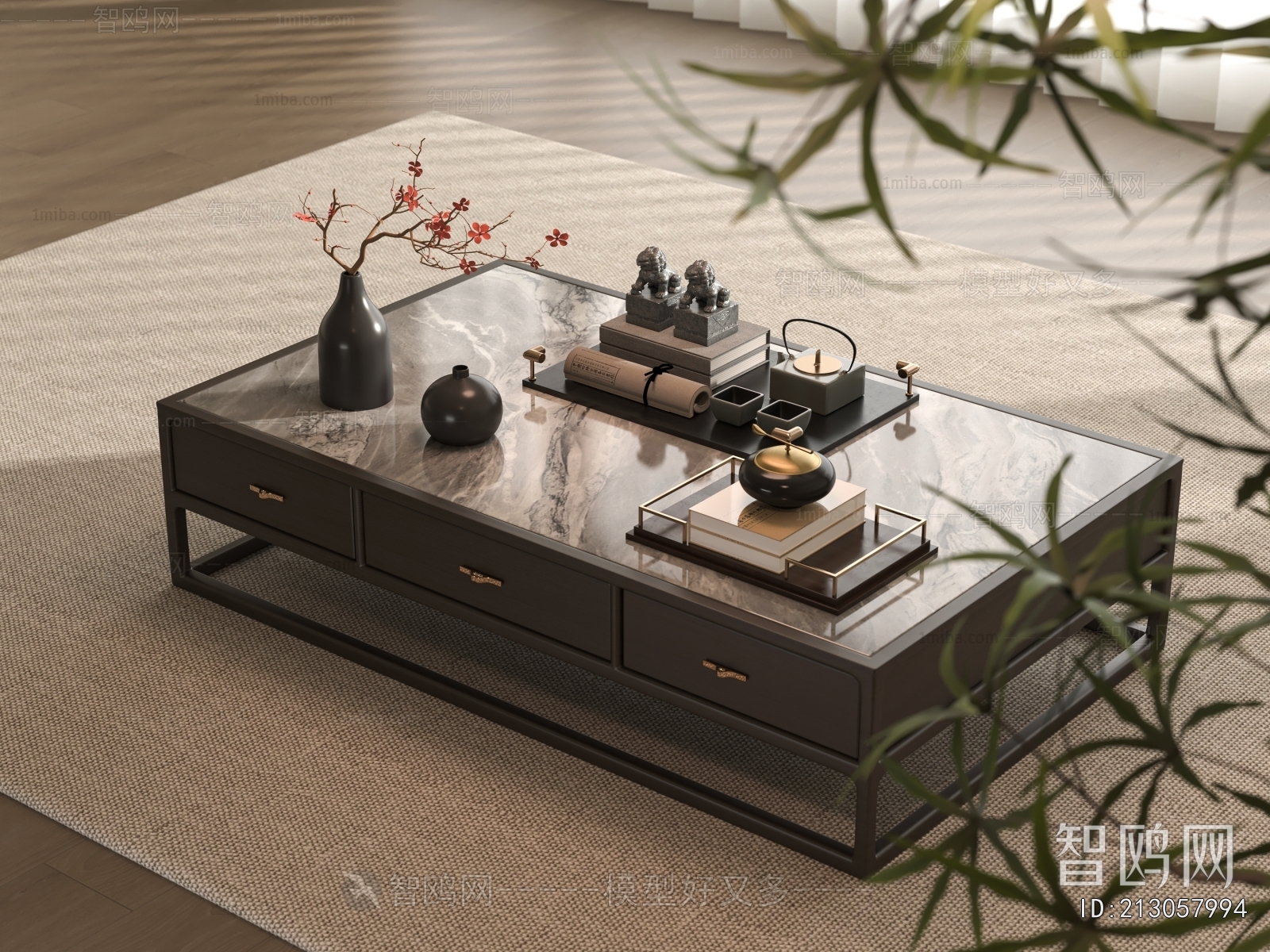 New Chinese Style Coffee Table