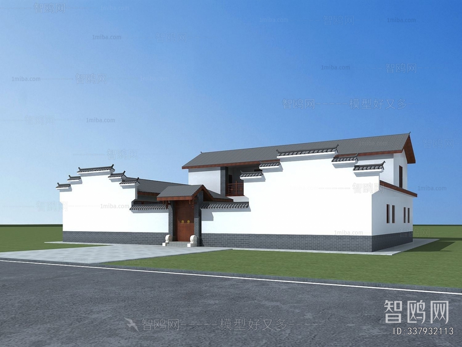 Chinese Style Residential Building