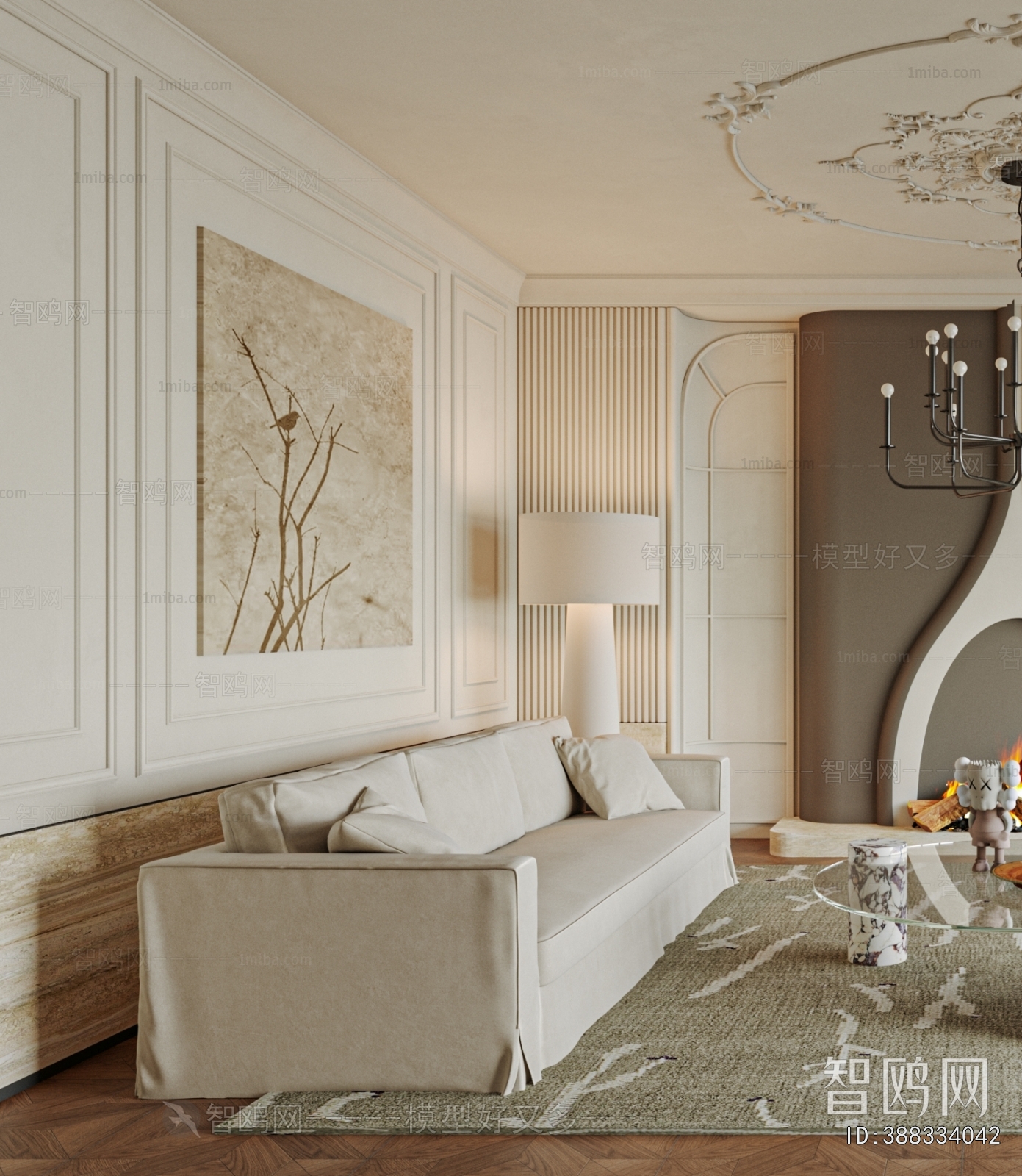 French Style A Living Room