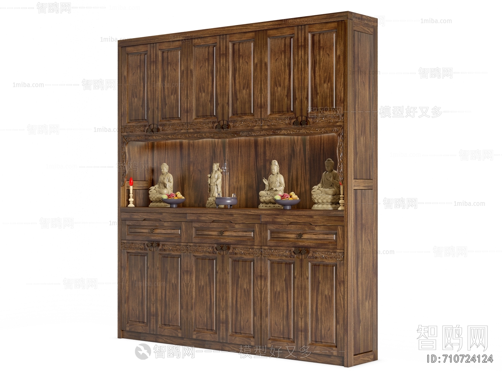 New Chinese Style Buddhist Niche