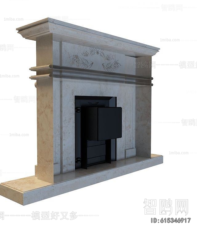 European Style Fireplace