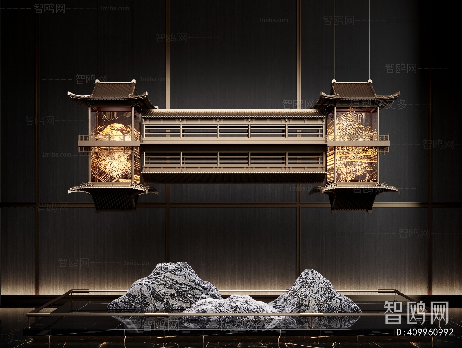 New Chinese Style Decorative Lamp