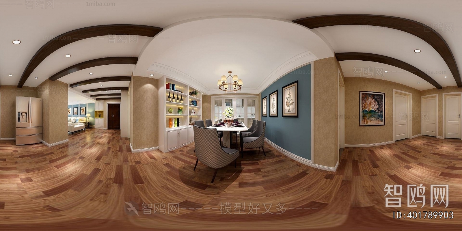 American Style A Living Room