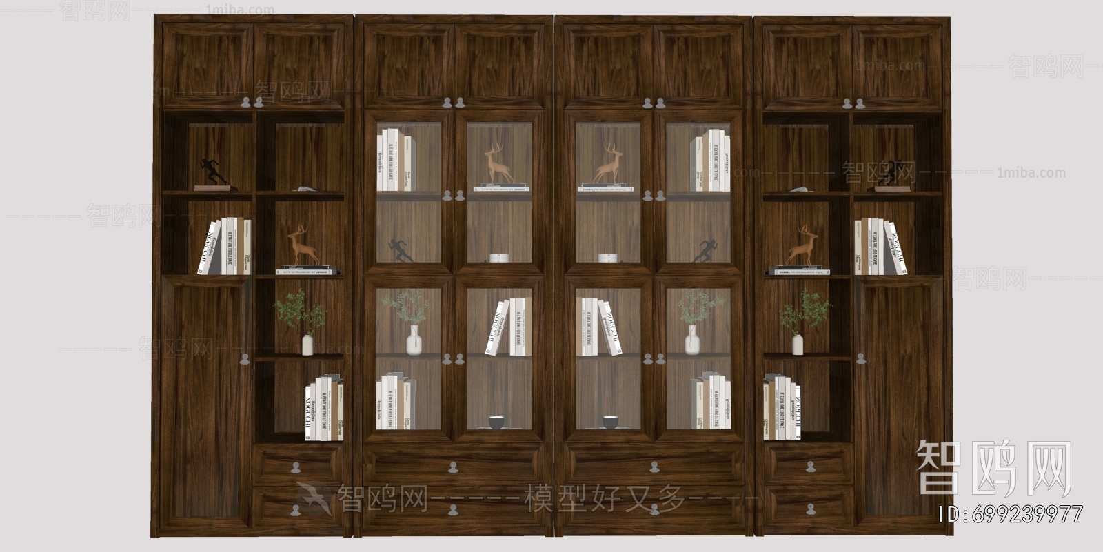 New Chinese Style Bookcase