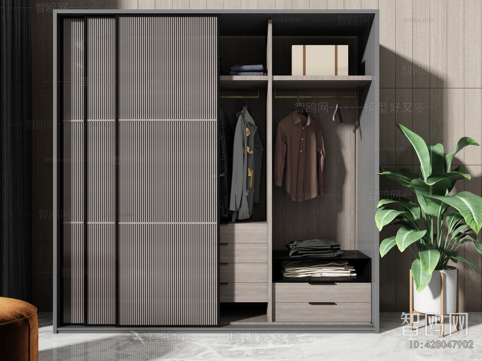 Modern The Wardrobe
