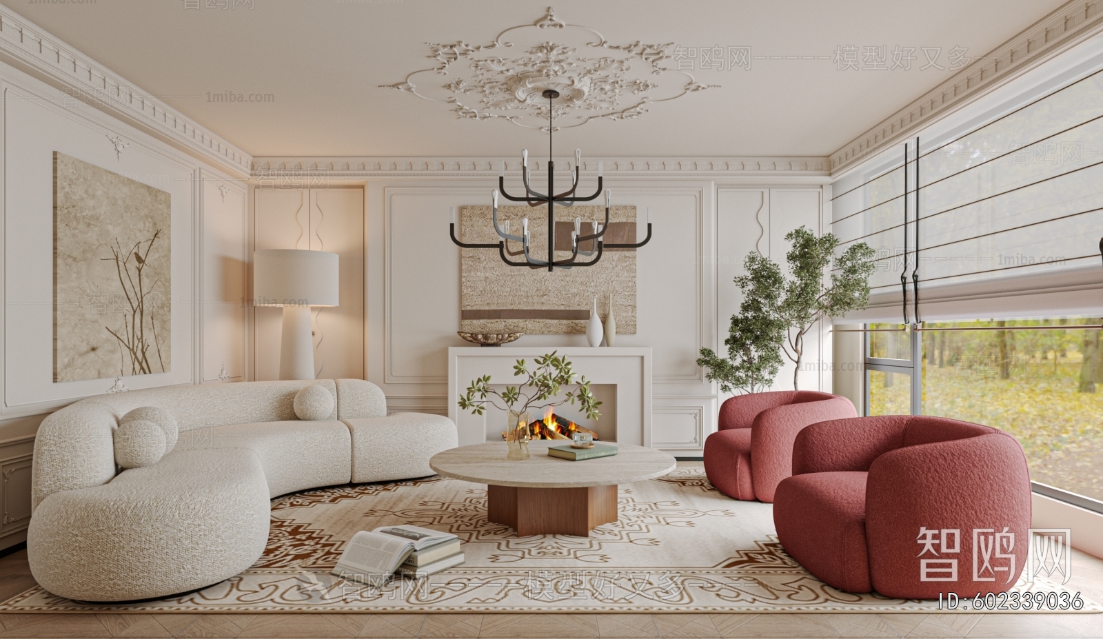 French Style A Living Room